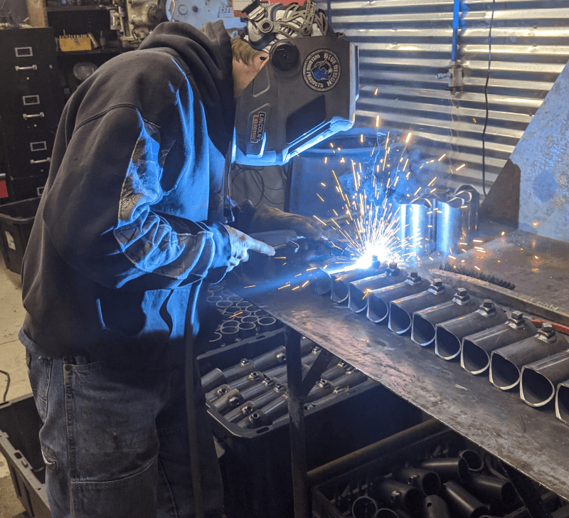 Who Builds Custom Aluminum Boathouse Frames for Lake Minnetonka Properties? 2 Tonka Built in house manufacturing and fabrication shop building custom dock and boathouse frames